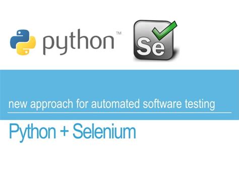 Afbeeldingsresultaten voor Testing Python and Selenium