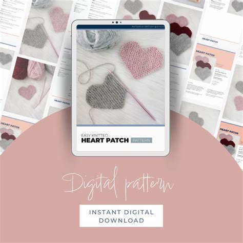 Image result for Knitted Heart Pattern