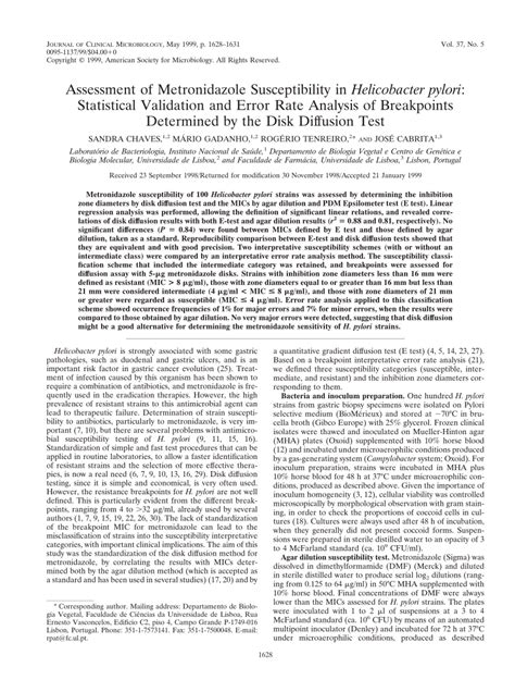 Image result for Accuracy of Metronidazole Validation