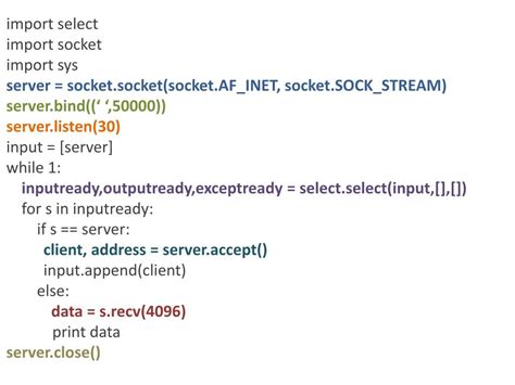 Image result for What Is Parameter in Socket Programming