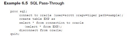 Image result for SAS SQL Syntax