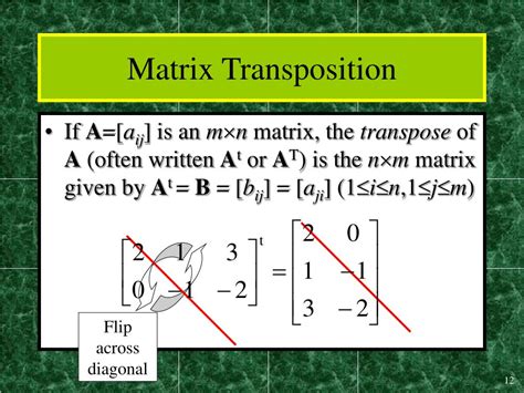 Image result for Matrix Transposition