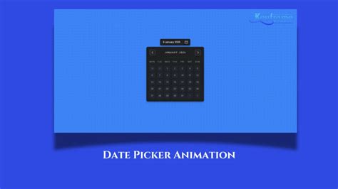 Bildergebnis für HTML Date PICKER as Slider