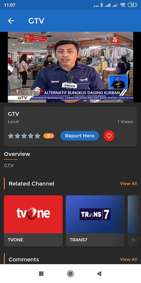 Toradh íomhá ar Java TV