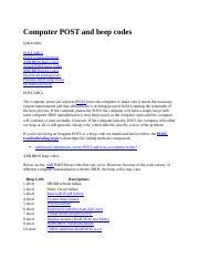 Image result for What Tone Is the Post Beep