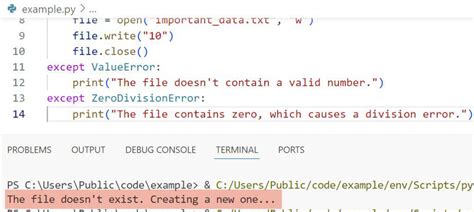 Except Python Multiple Exceptions に対する画像結果