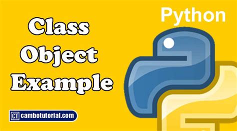 Image result for Python Object Example