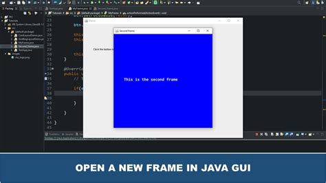 Image result for How to Open the J Frame GUI