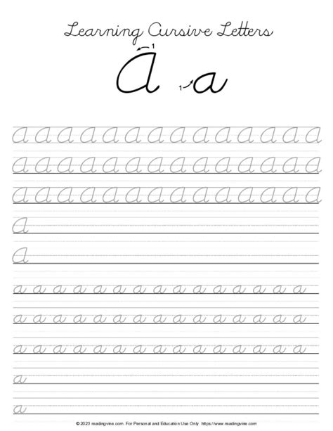 Cursive Alphabet Practice Sheet に対する画像結果