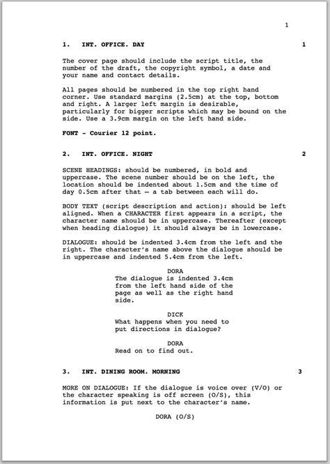 Image result for Movie Script Template