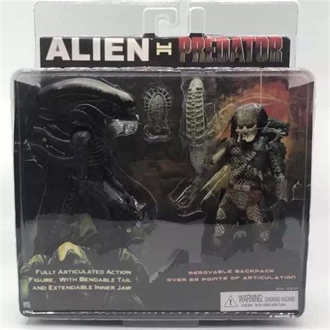Amazon.com: VOZOVUR 2023Alien VS Predator Exclusive 7 Scale Action ...