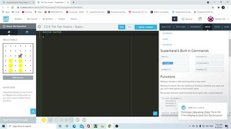 Toradh íomhá ar CodeHS Java Karel Answers