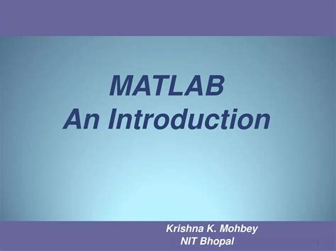 Image result for MATLAB Introduction.ppt