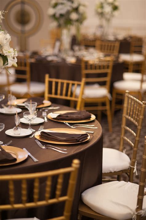 Image result for Brown and White Table Decorations