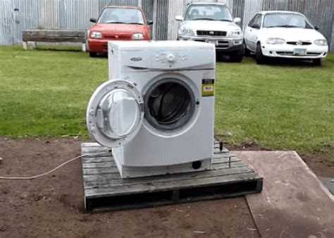 Image result for Washing Machine Destruction