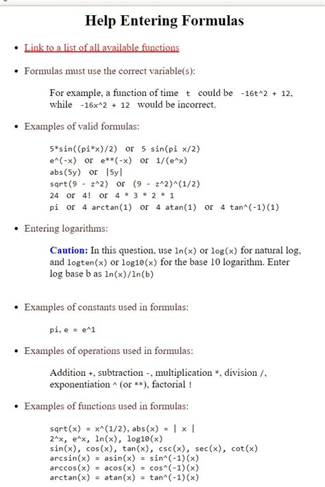 Image result for Natural Logarithm Formula