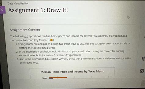 Data Visualization Techniques Assignment に対する画像結果