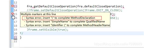 Image result for Syntax Error Insert to Complete Class Body