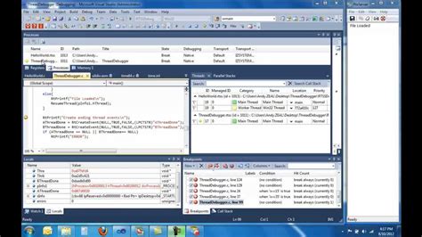 Image result for Visual Studio Debug On Multi Thread