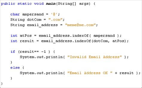Image result for Java Index of String