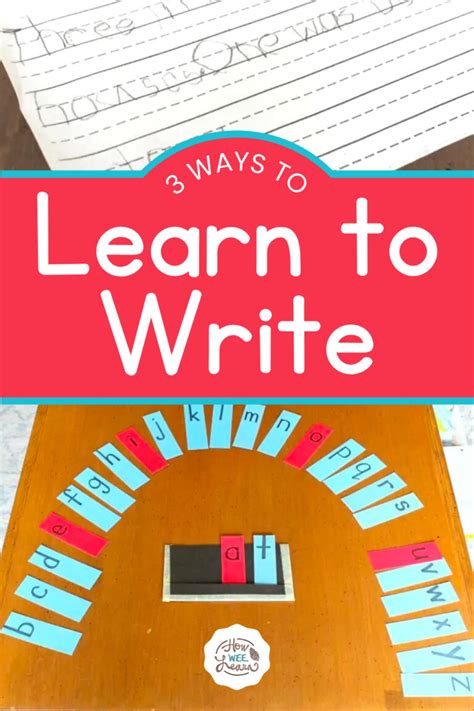 Image result for Learing How to Write