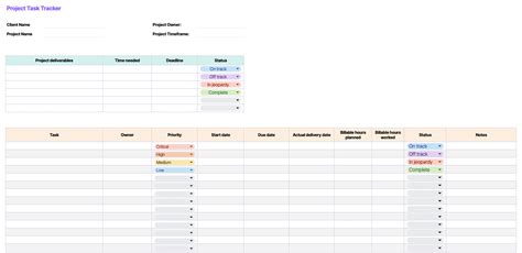 Image result for Word Project Task Chart Template