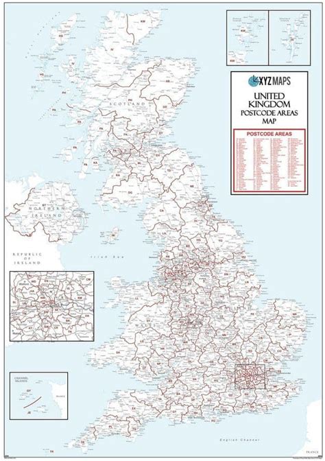 Image result for Postcode Map UK