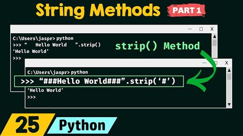 Toradh íomhá ar String Methods in Python