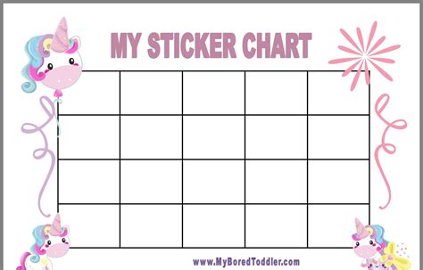 Afbeeldingsresultaten voor Blank Sticker Chart