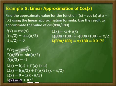 Afbeeldingsresultaten voor How to Find Linear Approximation