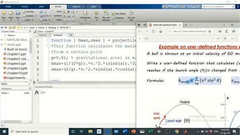 Image result for User-Defined Functions MATLAB