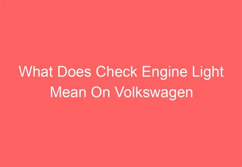 Image result for Engine Light On Means