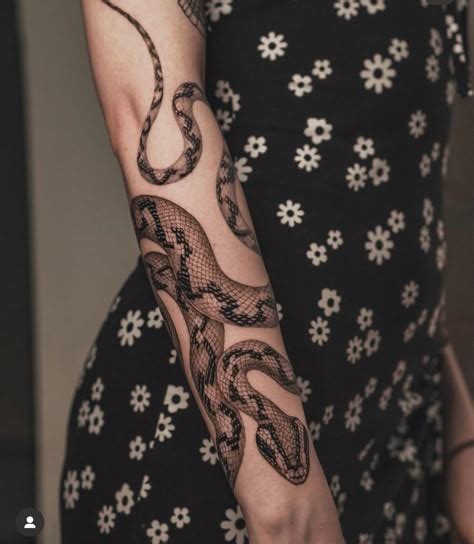 Copperhead Snake Tattoo