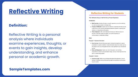 Image result for Reflective Journal Writing Examples