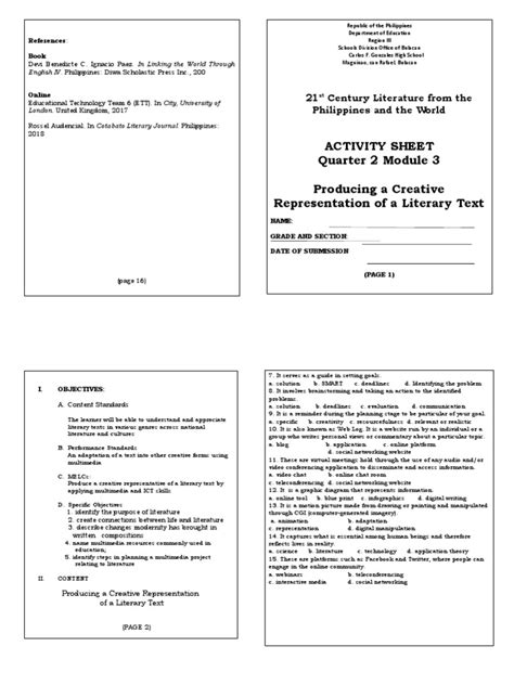 Image result for Module 2 A3 Sheet