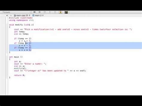 Toradh íomhá ar Structure of C Program Void Main