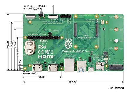 Image result for Compute Module 5 Adapter Board