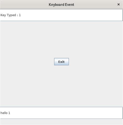 Image result for Keyboard Event in Java Program Is Explenation