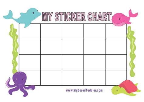 Afbeeldingsresultaten voor Blank Sticker Chart
