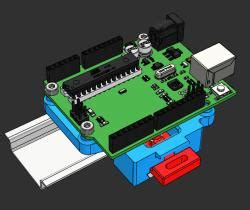 Image result for DIN Rail Arduino plc