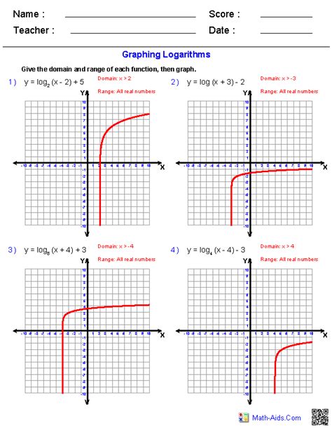 Image result for Graph Exponential Function Worksheet PDF