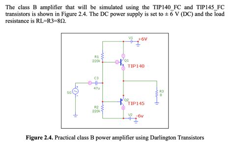 Image result for Class B Transistor Amplifier