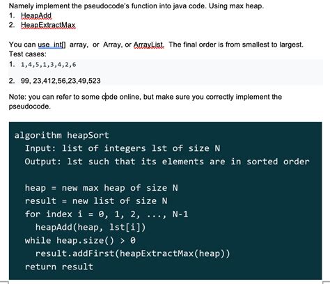 Image result for Pseudocode in Java Example