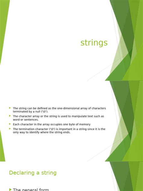 Strings | PDF | String (Computer Science) | Integer (Computer Science)