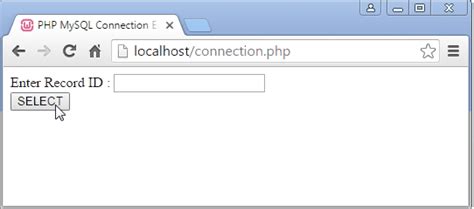 Image result for Database Connection Query in PHP