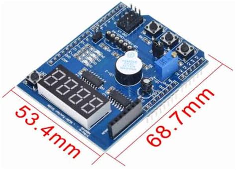 Image result for Arduino Multifunktions Shield Buzzer