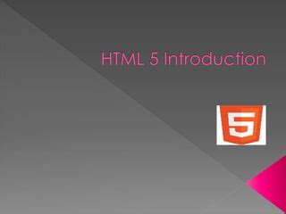 Image result for HTML5 Introduction