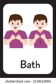 Image result for Bath Sign Language