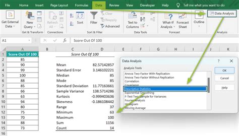 Image result for Statistics Excel Formulas