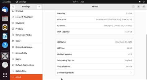 Toradh íomhá ar Linux Ubuntu Desktop Environment